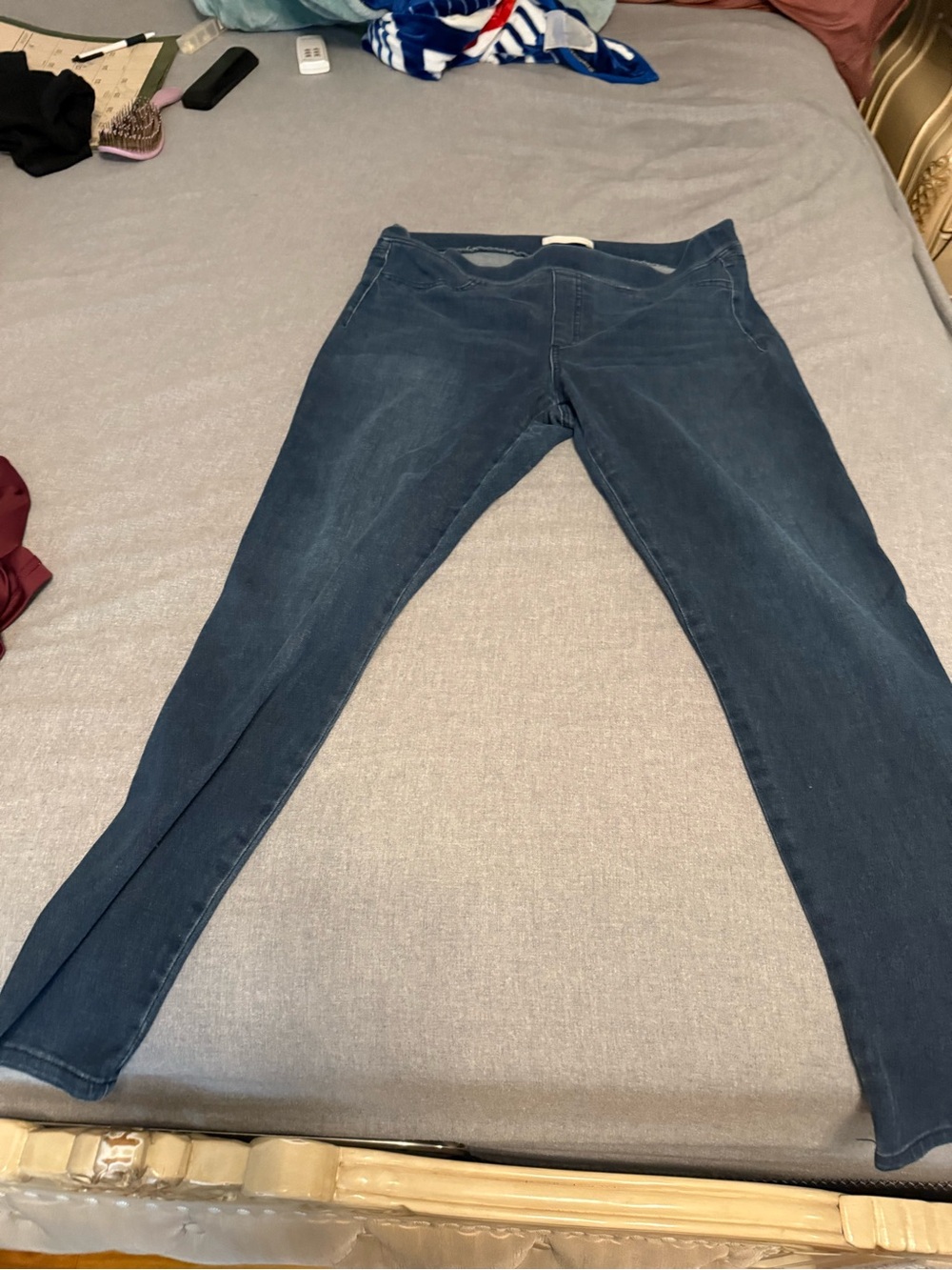 LC Lauren Conrad Dark Blue Skinny Jeans